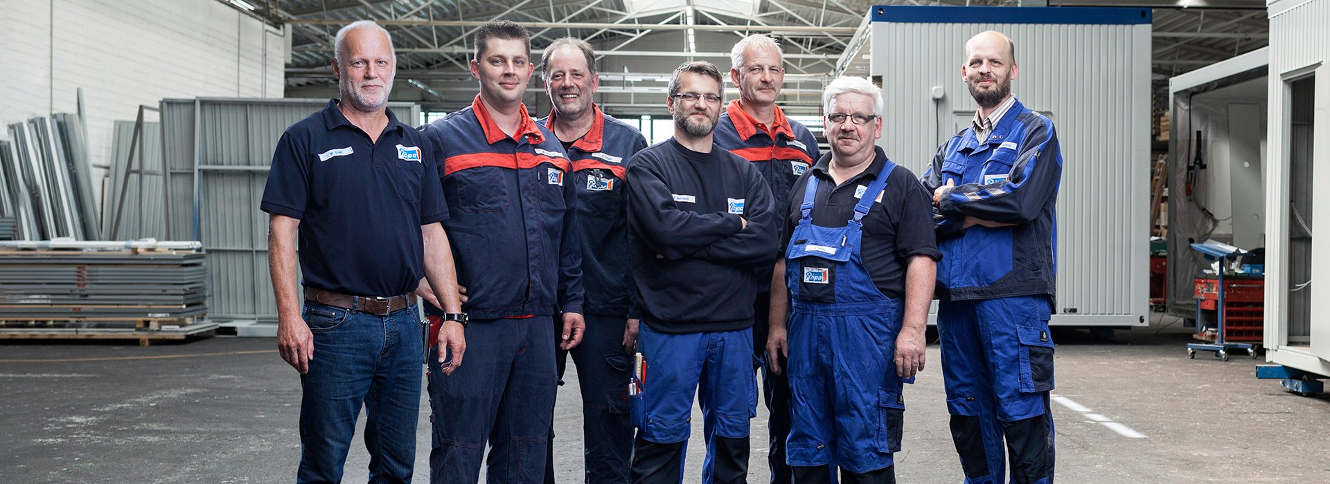 Vorarbeiter und Meister bei Roepa Container